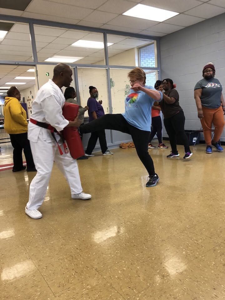 Front-snap kick